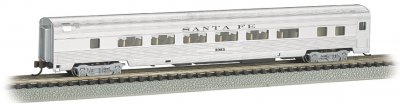 Santa Fe #3083 - 85' Coach with Lighted Interior