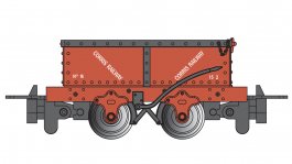 (image for) Open End-Door Wagon - Corris Railway