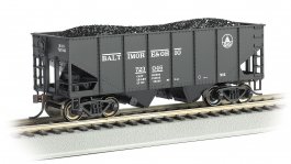 (image for) 55-Ton 2-Bay USRA Outside Braced Hopper - B & O® (Capitol Dome) #723046