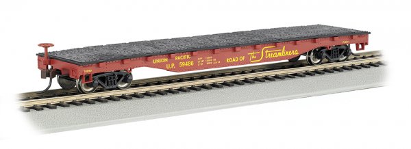 (image for) Union Pacific® #59486 - 52' Flat Car (HO Scale)