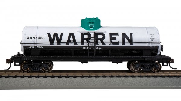 (image for) 40' Single-Dome Tank Car - Warren Petroleum #5030