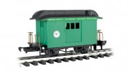 (image for) Baggage - Short Line Railroad - Green With Black Roof
