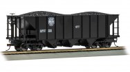 (image for) 3-Bay Hopper with Removable Load - East Broad Top #977 with Coal Load