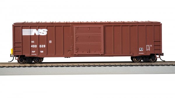 (image for) 50' Outside Braced Box Car with Flashing End of Train Device - Norfolk Southern #40028