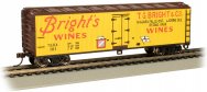 Bright's Wines - 40' Wood-side Refrig Box Car (HO Scale)