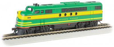 WESTERN PACIFIC™ (Green & Yellow) EMD FT-A (HO Scale)