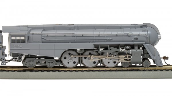 (image for) Dreyfuss Streamlined Hudson - New York Central #5450 (1938 livery w/Scullin drivers) (DCC SOUND ON BOARD®)