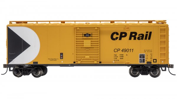 (image for) 40' Box Car - CP Rail #49011 (Action Yellow)