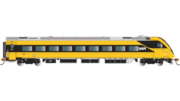 (image for) Siemens Venture Cab Car - Via Rail Canada™ #2317 with DCC/Sound (Lumi Scheme)