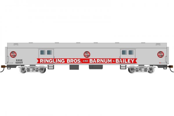 (image for) 72' Smooth-Side Baggage Generator Car - Ringling Bros. & Barnum & Bailey™ #63007