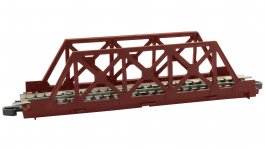 (image for) E-Z Track® Truss Bridge Oxide Red