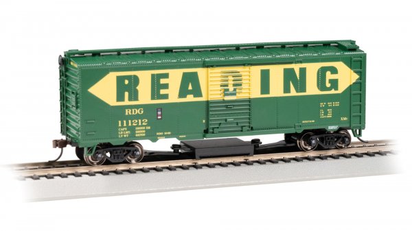 (image for) Track-Cleaning 40' Boxcar - Reading #111212