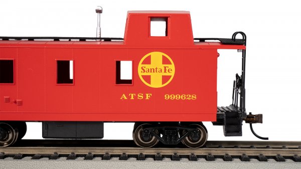 (image for) Streamlined Caboose with Offset Cupola - Santa Fe #999628