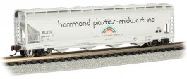 Hammond Plastics #58468 - ACF 56' 4-Bay Center Flow Hopper