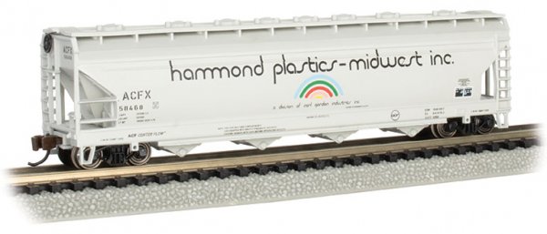 (image for) Hammond Plastics #58468 - ACF 56' 4-Bay Center Flow Hopper
