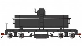 (image for) Track Cleaning Tank Car - Painted Unlettered - Black