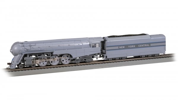 (image for) Dreyfuss Streamlined Hudson - New York Central #5450 (1938 livery w/Scullin drivers) (DCC SOUND ON BOARD®)