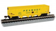 (image for) 40' Quad Hopper - Peabody Coal Company #6687