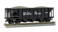 (image for) 3-Bay Hopper with Removable Load - White Pass & Yukon #680 with Ballast Load