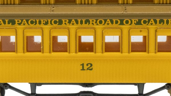 (image for) Old Time Coach Car - Central Pacific #12