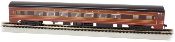 (image for) PRR #4263 - Fleet of Modernism Smooth-Side Coach w/Lighted Intr