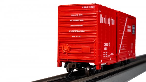 (image for) 40' Hi-Cube Boxcar - Burlington #19826