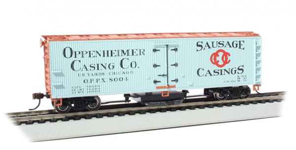 (image for) Track-Cleaning 40' Wood-Side Reefer - Oppenheimer Casing Co.