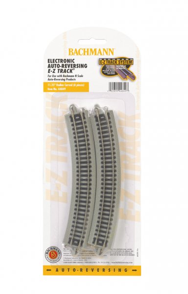 (image for) Nickel Silver Auto-Reversing 11.25" Radius Curved Track(N Scale)