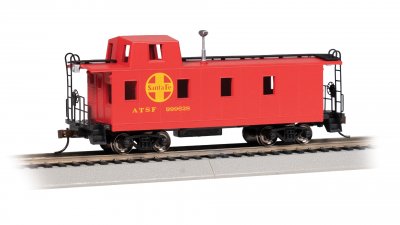 Streamlined Caboose with Offset Cupola - Santa Fe #999628