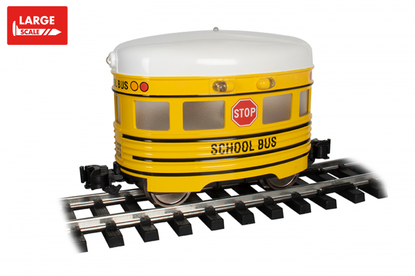 (image for) Eggliner - School Bus (with Flashing Roof Light)