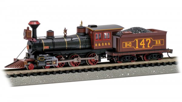 (image for) 19th Century 4-6-0 - B&O® #174 "Thatcher Perkins" with Coal Load