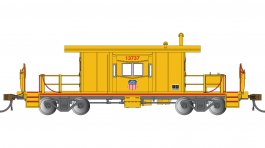 (image for) Short Body Bay Window Transfer Caboose - Union Pacific® #13737