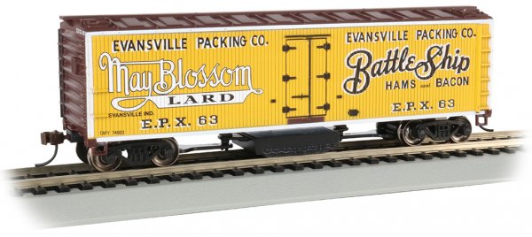 (image for) Track-Cleaning 40' Wood-Side Reefer - Evansville Packing