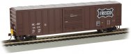 (image for) 50' Outside Braced Box Car with Flashing End of Train Device - Frisco #44213