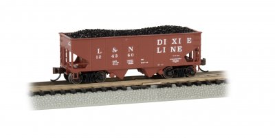 LN - Dixie Line - USRA 55 Ton 2-Bay Hopper