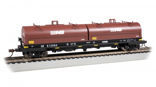 (image for) 55' Steel Coil Car - Norfolk Southern #612084 (with load)