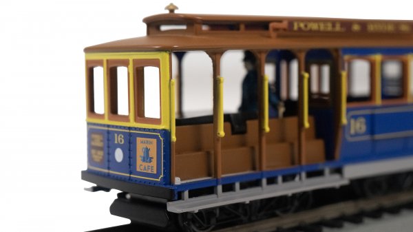 (image for) Cable Car with Grip Man - Blue & Tan #16