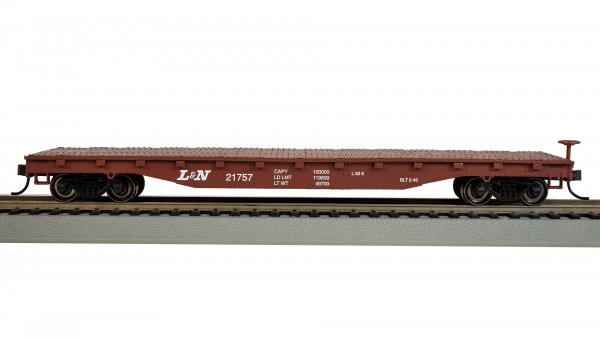 (image for) Louisville & Nashville® - 52' Flat Car (HO Scale)