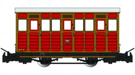 (image for) Narrow Gauge Talyllyn Railway Carriage #4