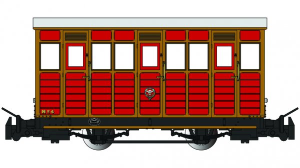 (image for) Narrow Gauge Talyllyn Railway Carriage #4