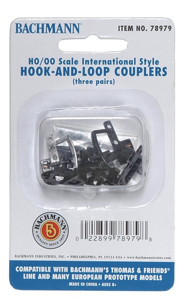 (image for) HOOK AND LOOP COUPLERS (HO Scale)