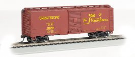 Union Pacific® #125797 - Steam Era 40' Box Car (HO Scale)