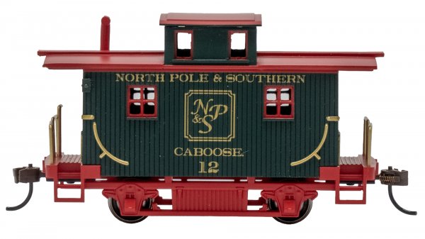 (image for) Old-Time Bobber Caboose - North Pole & Southern® #12