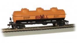 (image for) 40' Three Dome Tank Car - Shell #1258