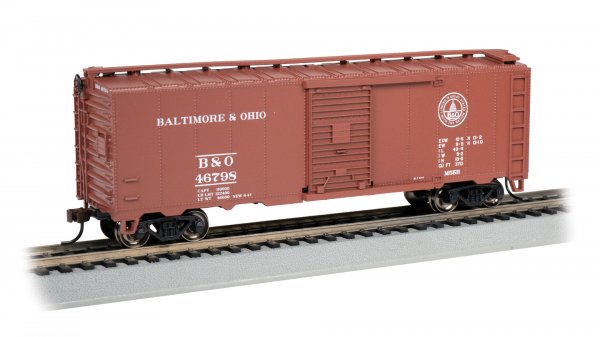 (image for) 40' Steam Era Boxcar - Baltimore & Ohio® #46796