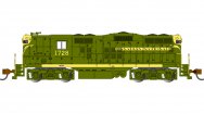 (image for) EMD GP9 - Canadian National #1728 (Green & Gold)