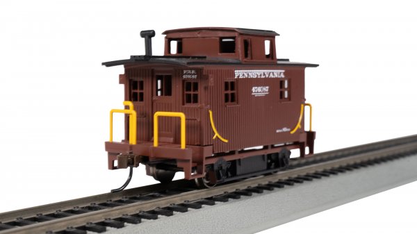 (image for) Pennsylvania #476087 - Old-Time Bobber Caboose (HO Scale)