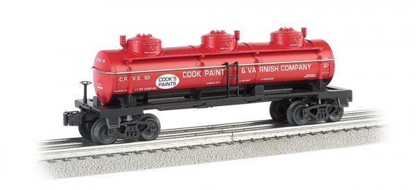 (image for) Cook Paint & Varnish - Three-Dome Tank Car