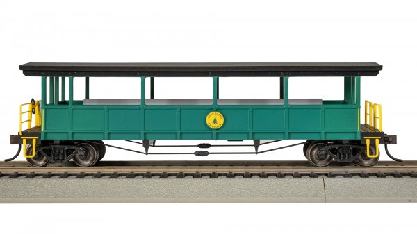 (image for) Open-Sided Excursion Car - Cass Scenic Railroad