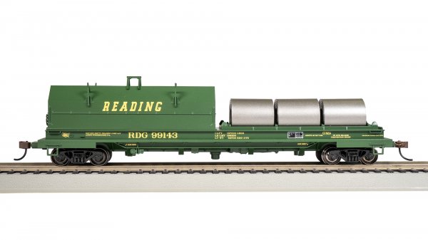 (image for) 55' Steel Coil Car - Reading #99143 (with load)